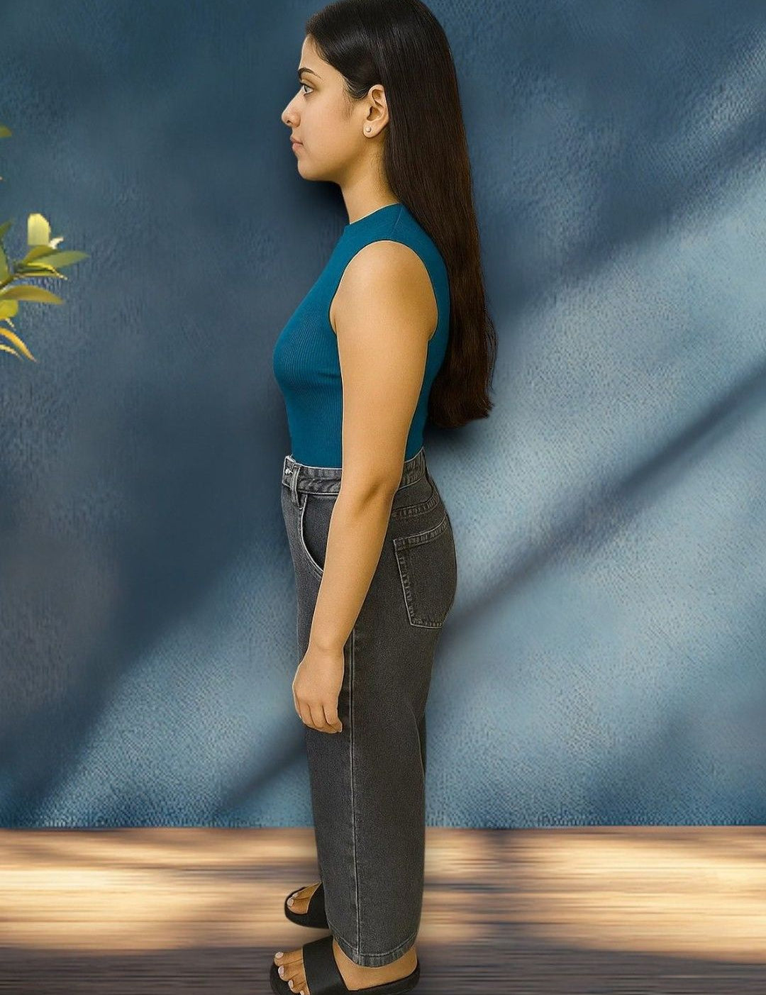 Kotty Women Regular Fit High-Rise Faded Stretchable Jeans