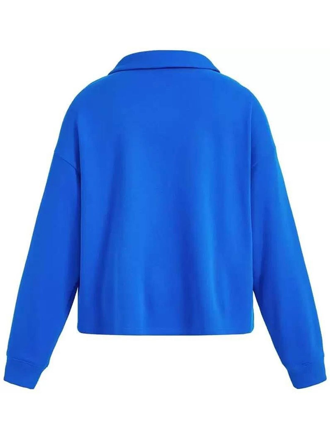 Kotty Women Shirt Collar Full Sleeve Sweatshirt