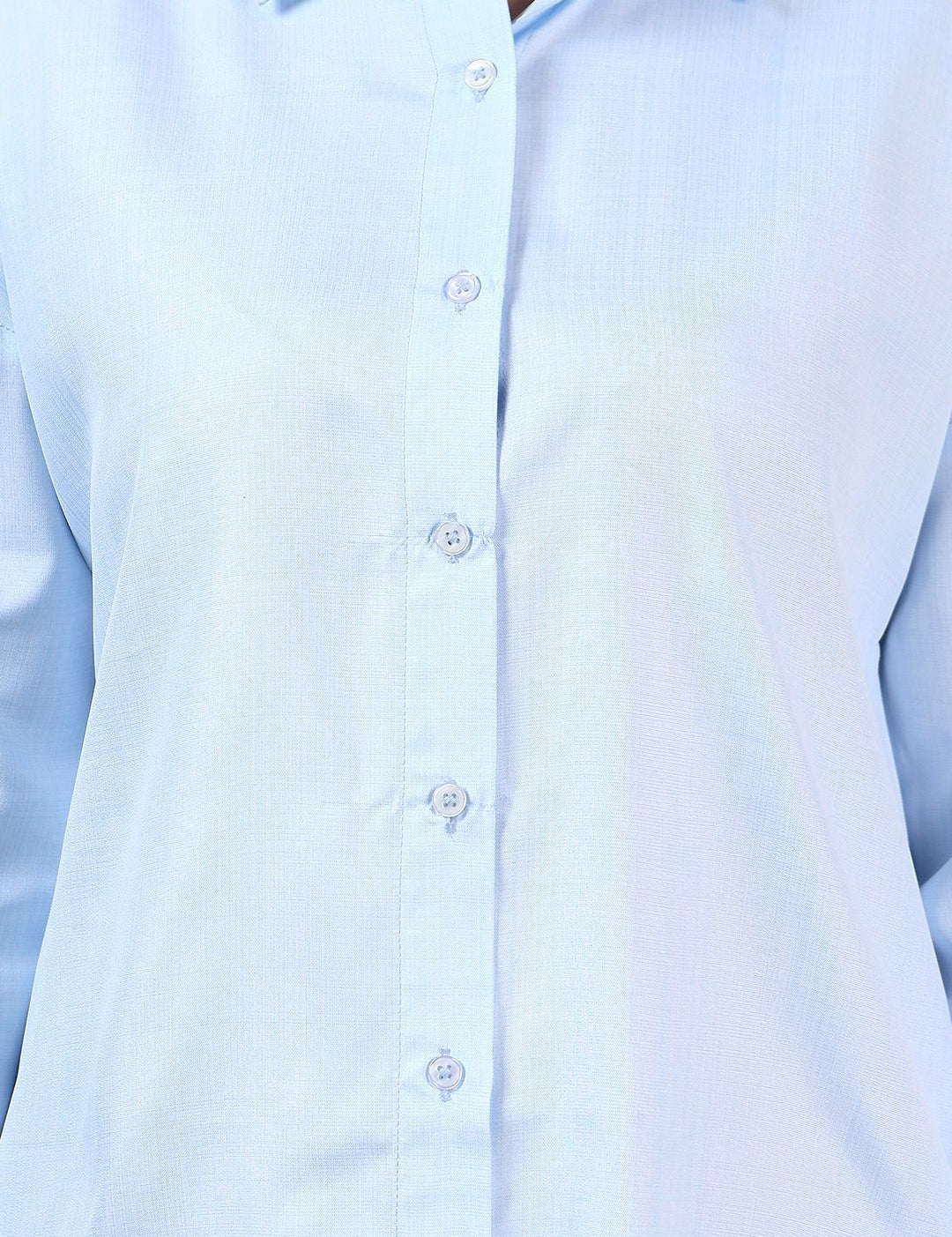 Kotty Women Spread Collar Long Sleeves Shirt