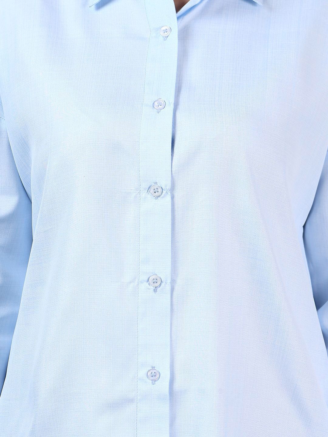 Kotty Women Spread Collar Long Sleeves Shirt