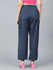 Kotty Women High-Rise Easy Wash Joggers Trousers