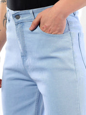 Kotty Men Comfort Regular Fit Mid-Rise Stretchable Jeans