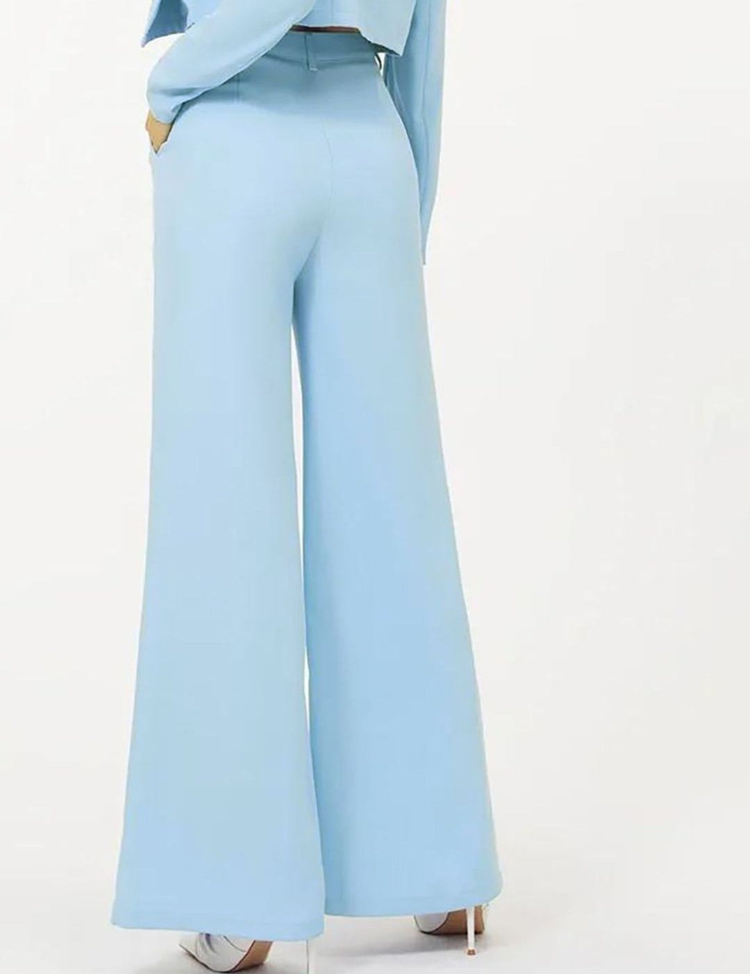 KOTTY BIZwear Women High-Rise Easy Wash Regular Trousers