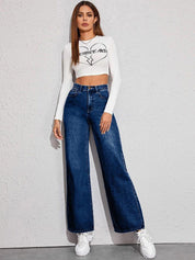 Kotty Women Flared High-Rise Stretchable Jeans
