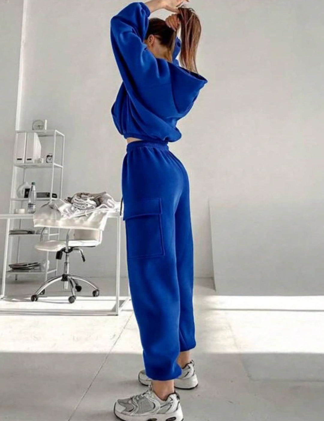 Kotty Blue Hooded Fleece Co-Ords