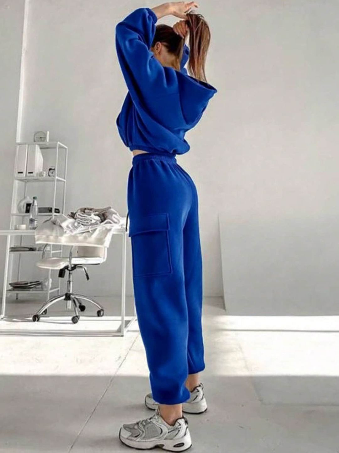 Kotty Blue Hooded Fleece Co-Ords