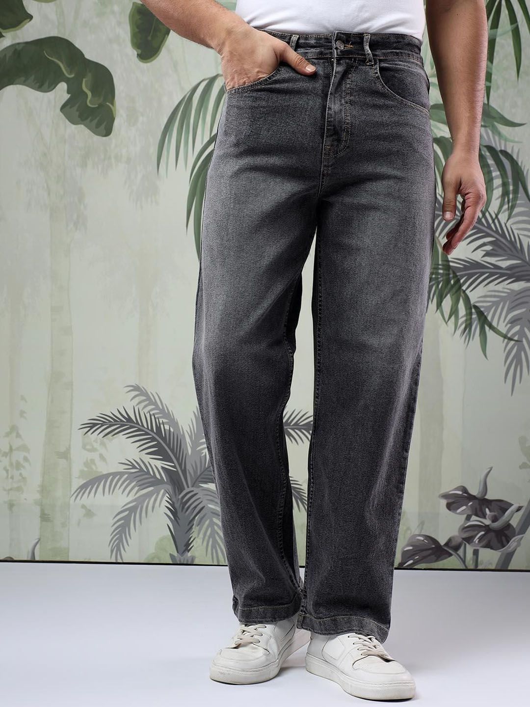 Kotty Men Regular Fit Low-Rise Stretchable Jeans