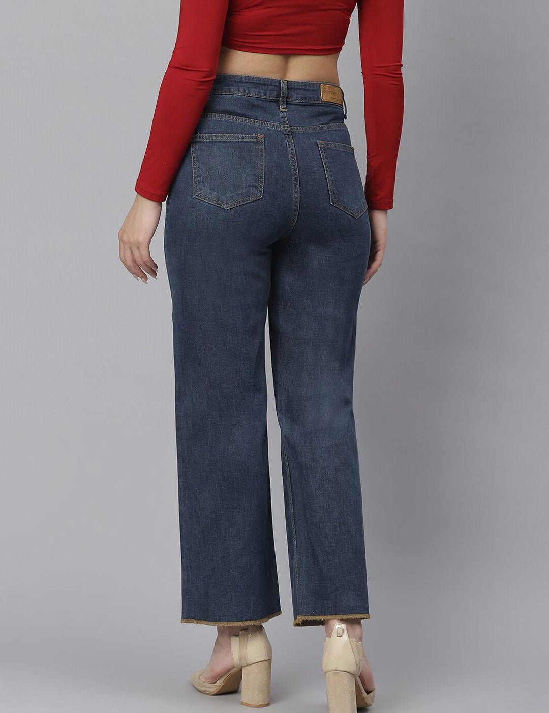 Kotty Women Blue Flared Jeans