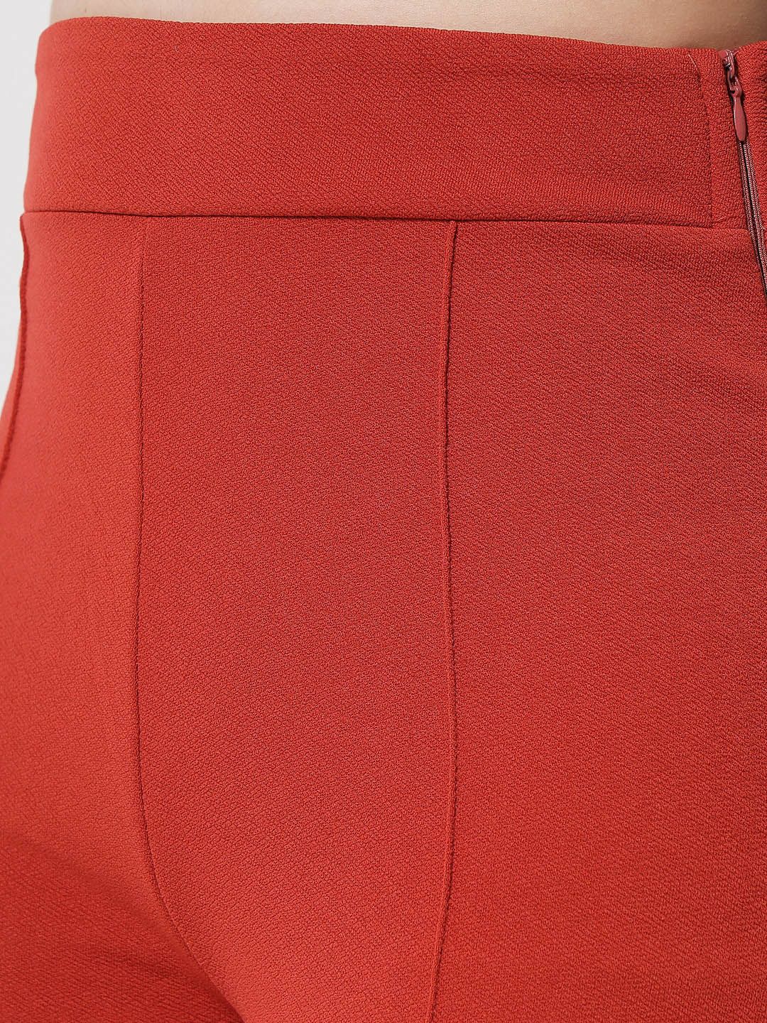 Kotty Womens Pack Of 2 Relaxed Straight Leg Straight Fit High-Rise Easy Wash Trousers