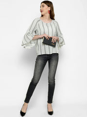 Kotty Women Grey Skinny Fit High-Rise Clean Look Jeans