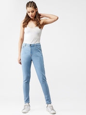 Kotty Women Blue Skinny Fit High-Rise Clean Look Jeans