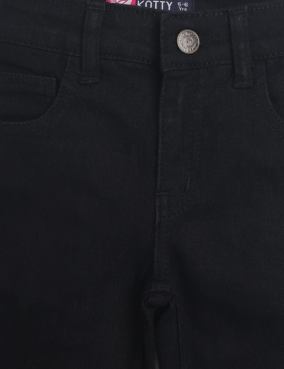 Kotty Girls Black Jean Jeans