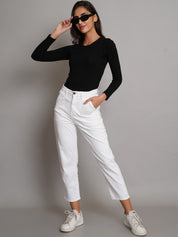 Kotty Women Jean Slim Fit High-Rise Jeans