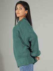 Kotty Women Round Neck Long Sleeves Pullover