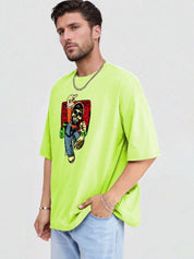 Kotty Oversized Printed Applique T-shirt