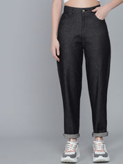 Kotty Women Black Clean Look High-Rise Stretchable Jeans