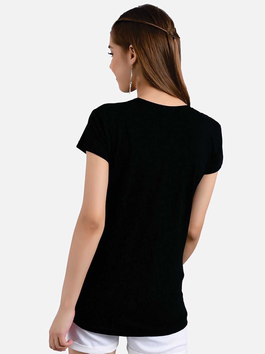 Kotty Graphic Printed Yoga T-shirt