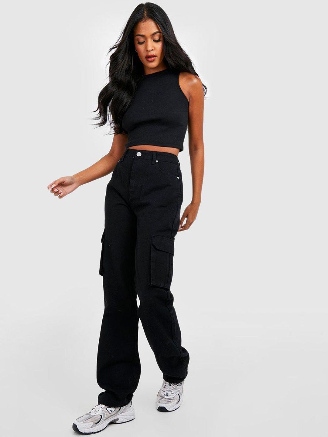 Kotty Women Straight Fit High-Rise Stretchable Jeans