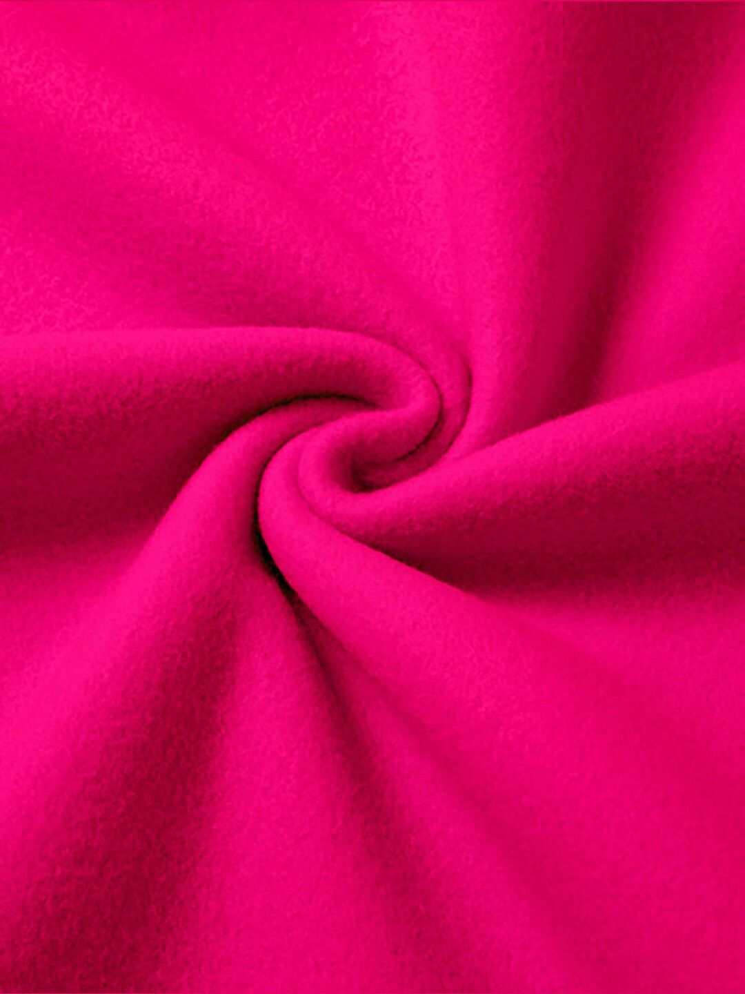 Kotty Typography Printed Round Neck Fleece Pullover