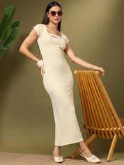 Kotty Women Short Sleeves Bodycon Dress