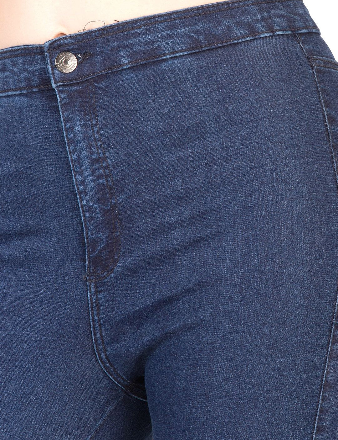 Kotty Women Blue Skinny Fit High-Rise Clean Look Stretchable Jeans