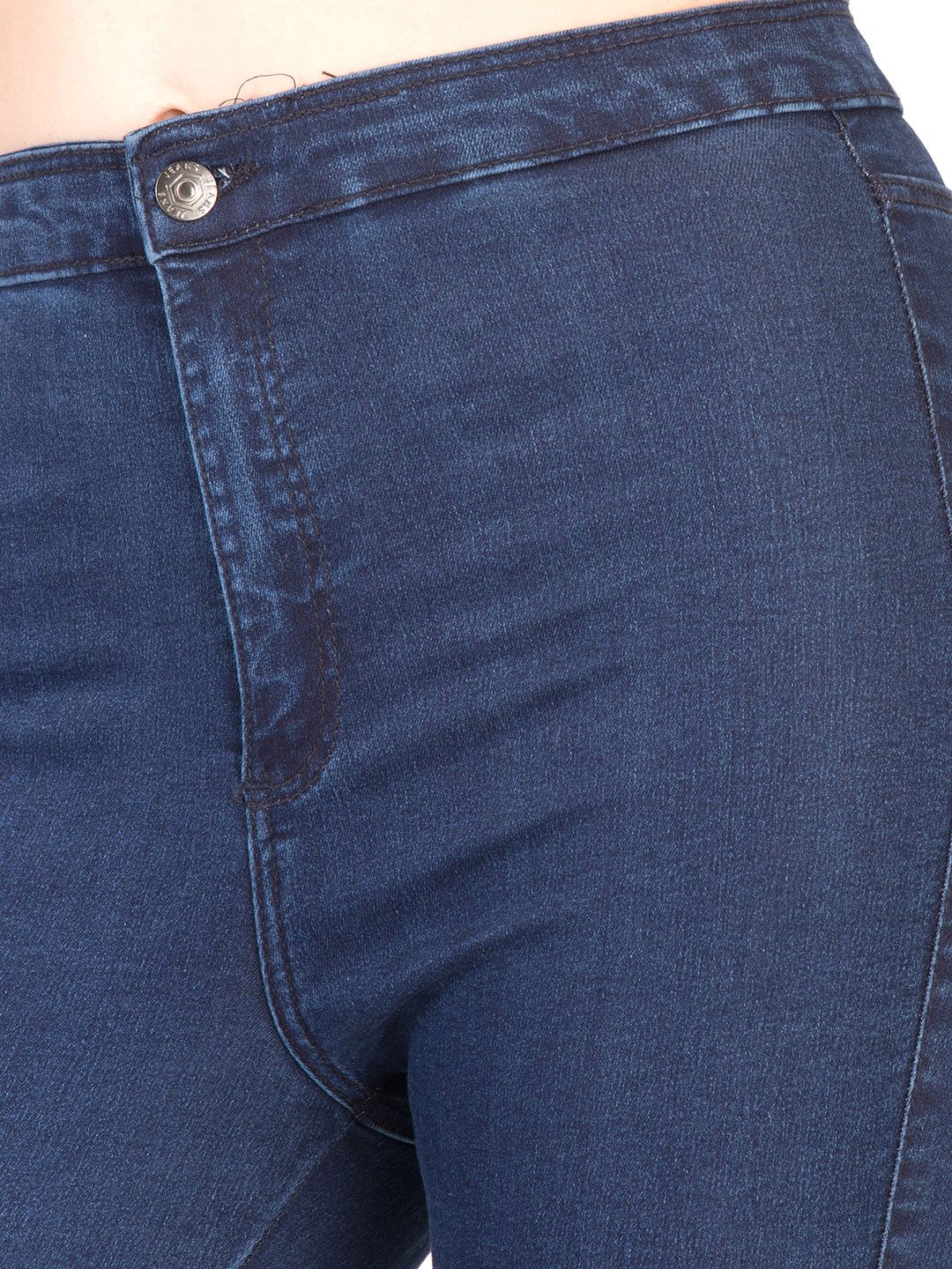 Kotty Women Blue Skinny Fit High-Rise Clean Look Stretchable Jeans