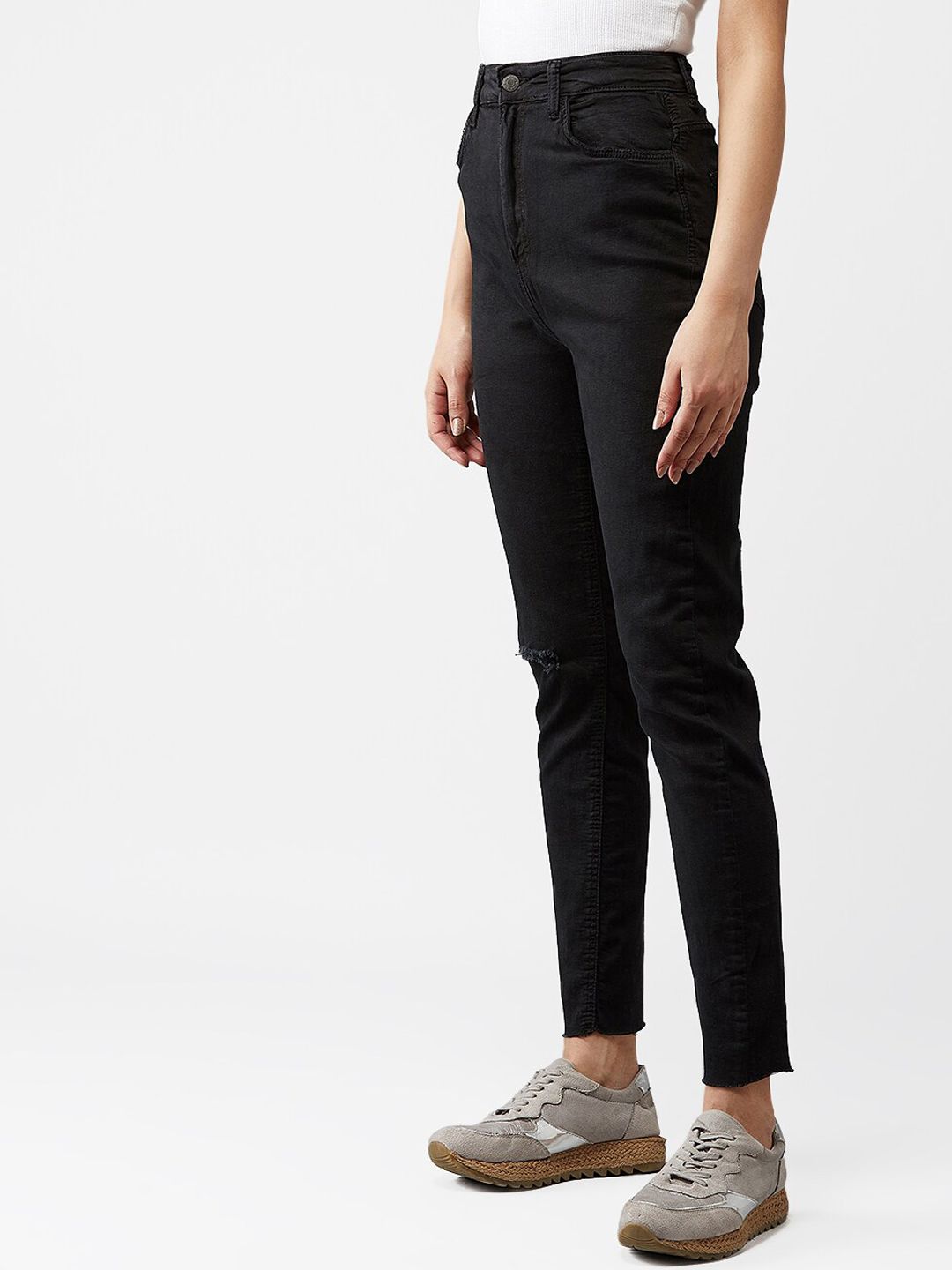 Kotty Women Black Skinny Fit Jeans