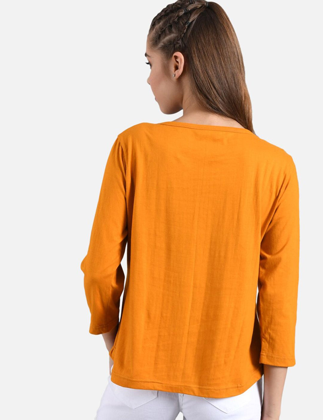 Kotty Women Pack Of 2 Colourblocked Round Neck T-shirt