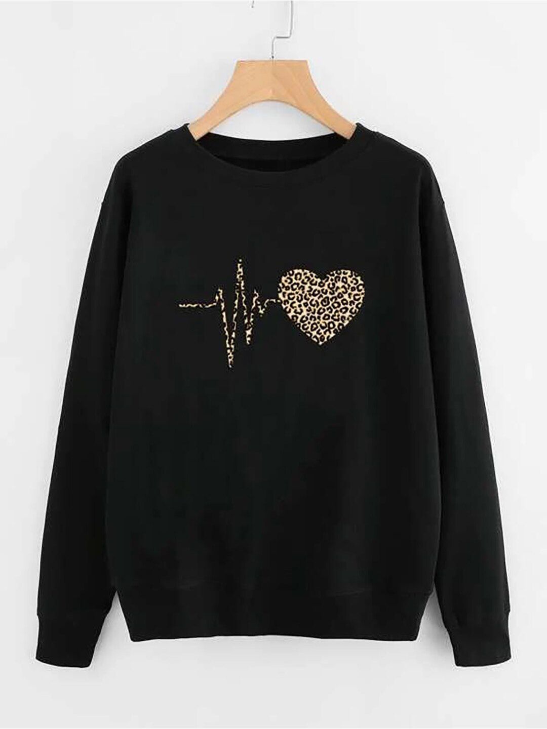 Kotty Printed Fleece Sweatshirt