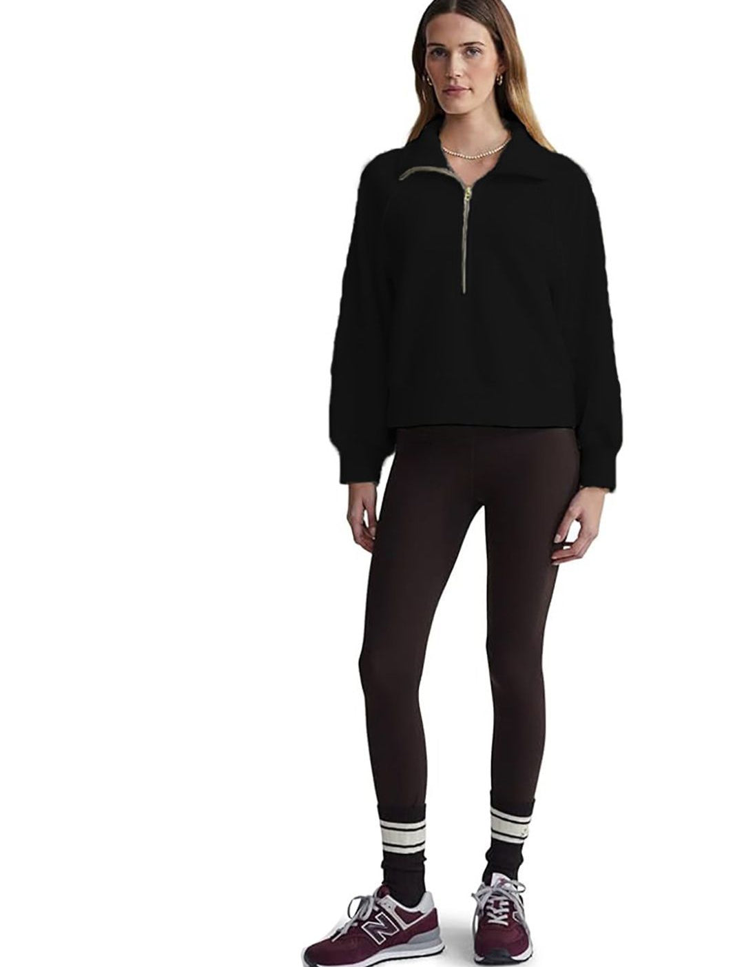 Kotty Women Shirt Collar Long Sleeves Pullover Sweatshirt