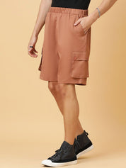Kotty Men Low-Rise Cargo Shorts