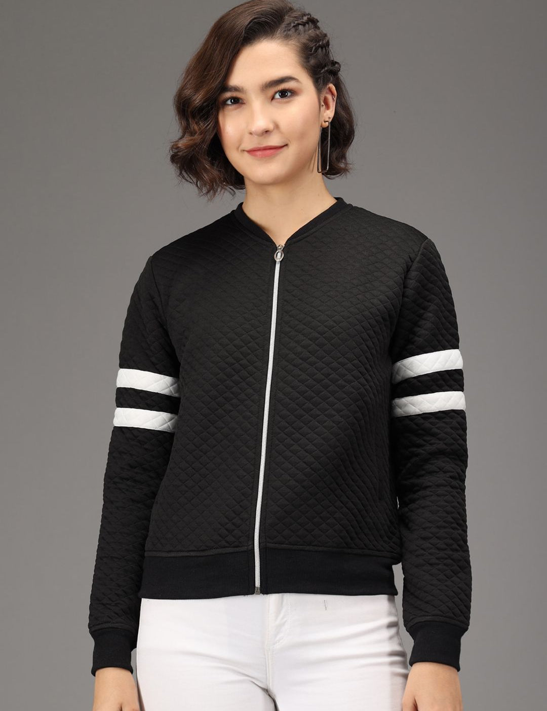 Kotty Women Black Lightweight Quilted Jacket