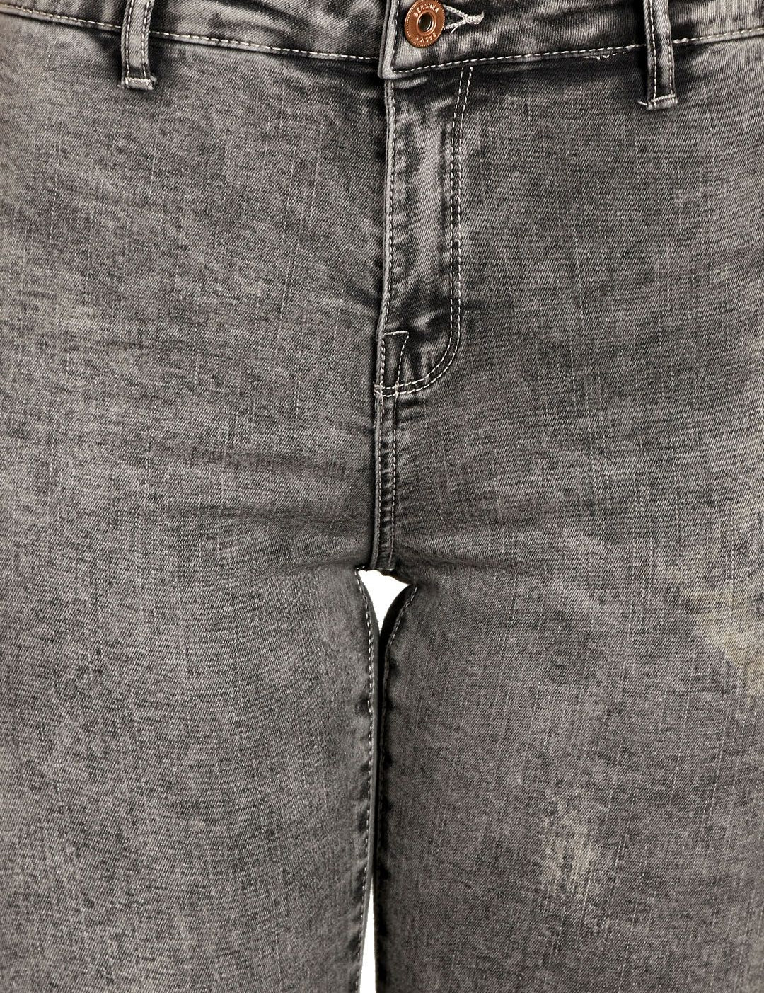 Kotty Women Charcoal Skinny Fit High-Rise Clean Look Jeans