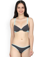 Kotty Women Black Lingerie Set KTTIW109