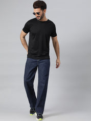 Kotty Men Blue Jean Cotton Low-Rise Stretchable Jeans