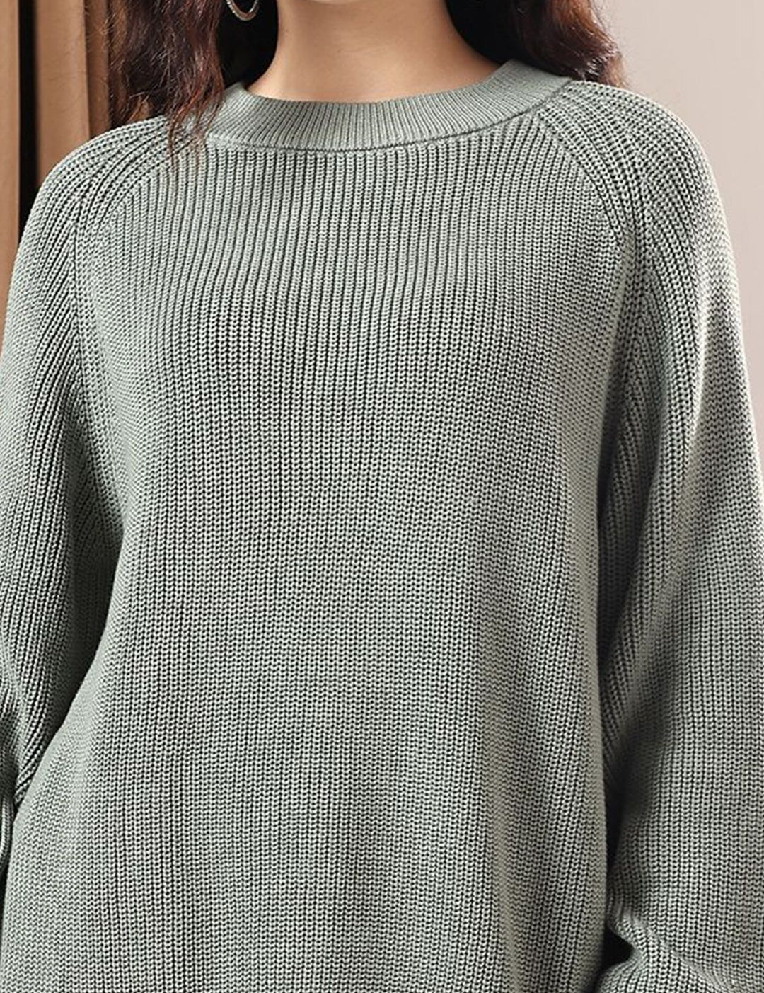 Kotty Women Ribbed Cotton Pullover