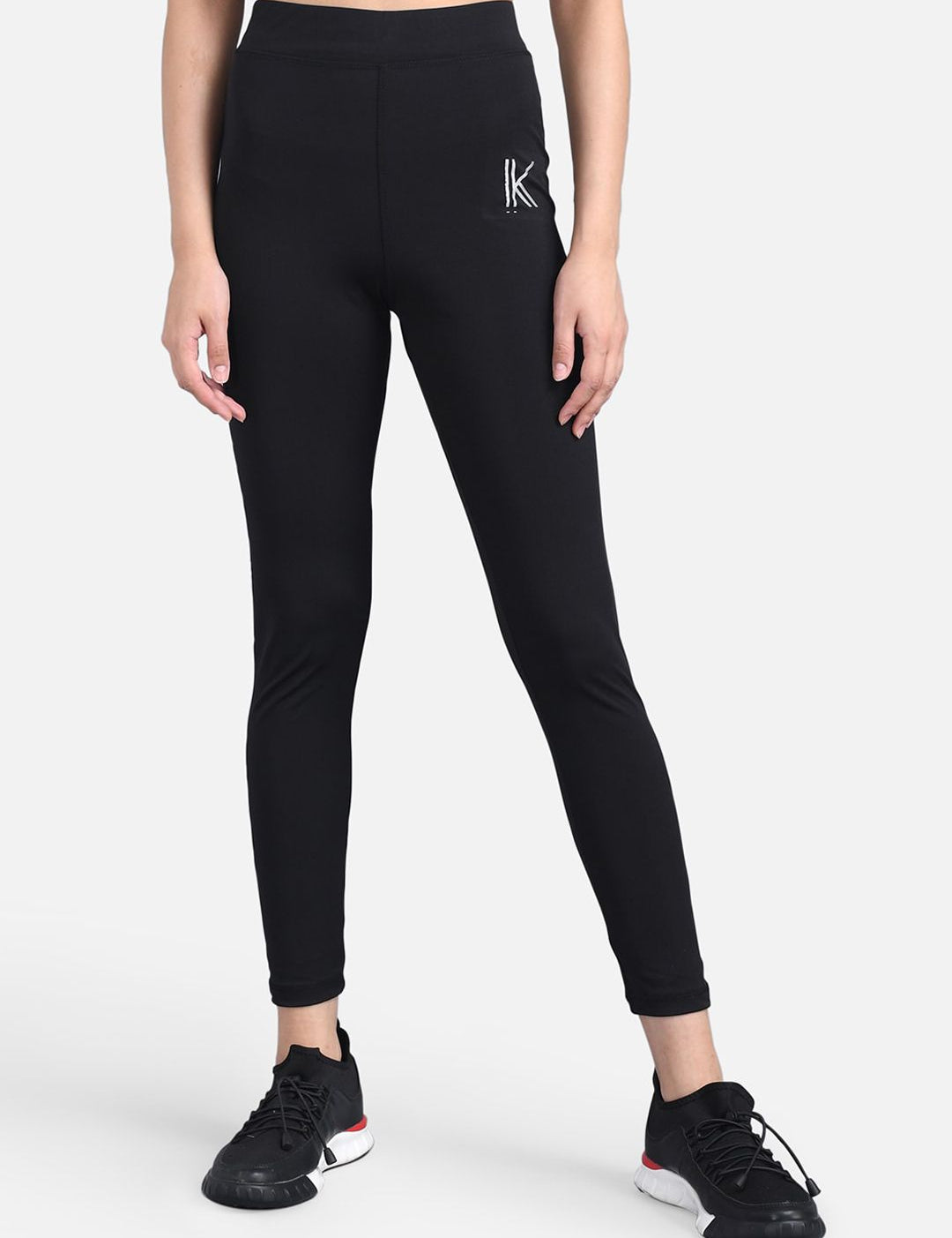 Kotty Women Black Solid Tights