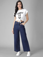 Kotty Women Pack Of 2 Flared High-Rise Dark Shade Stretchable Jeans