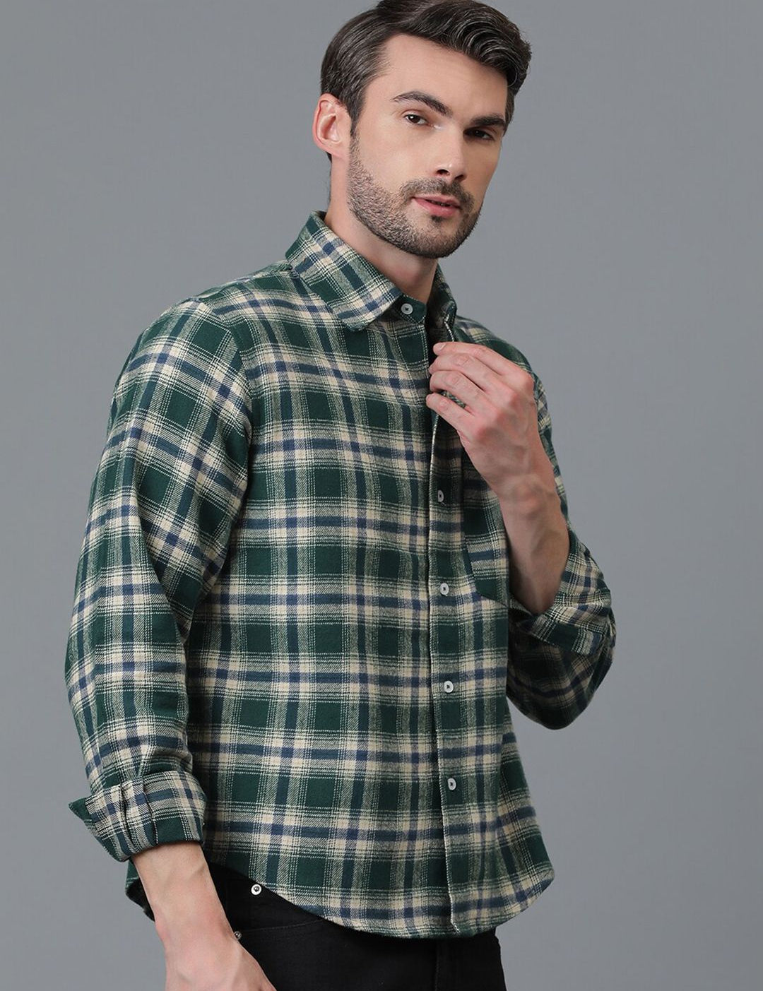 Kotty Green New Tartan Checked Casual Shirt