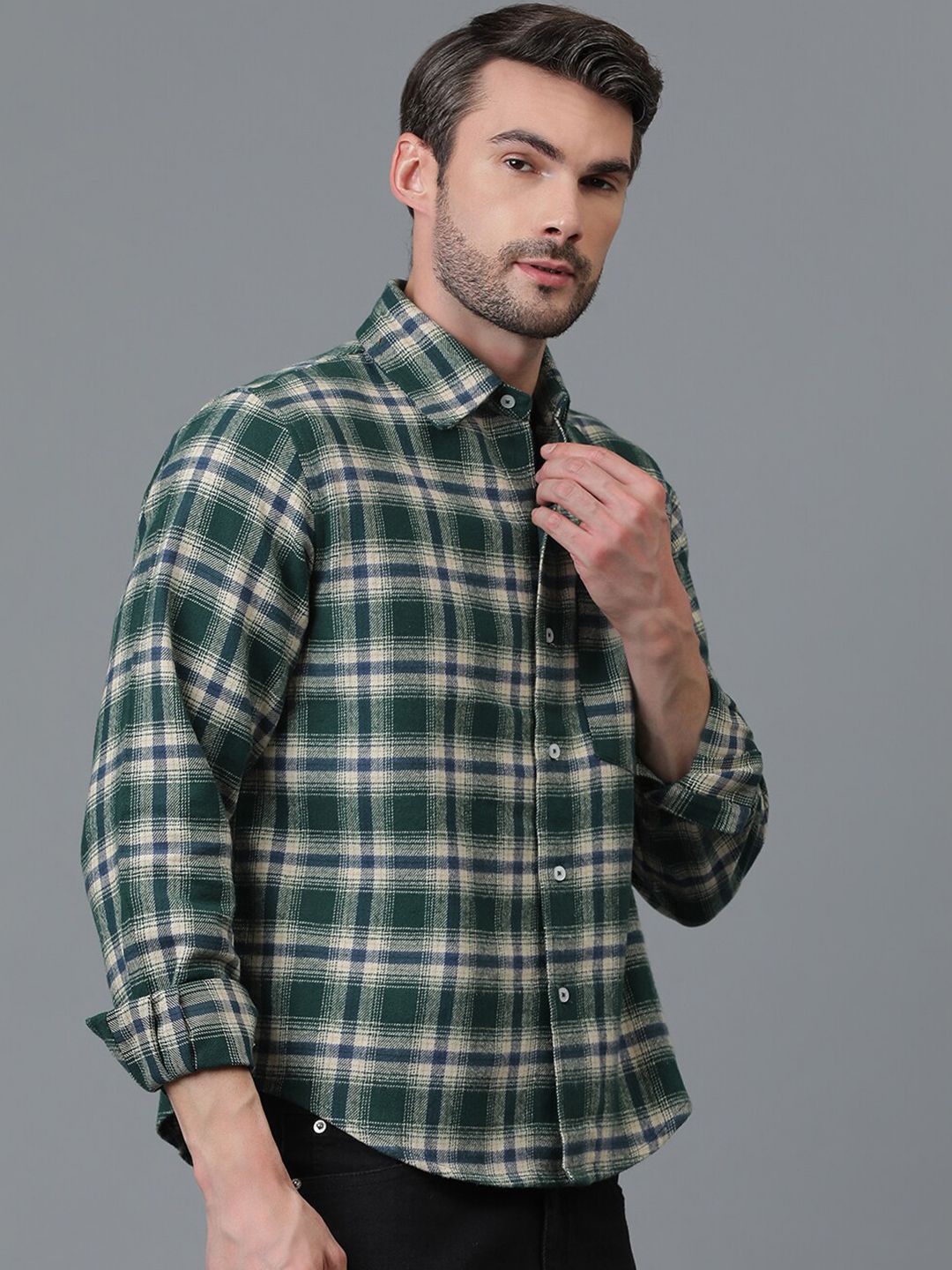 Kotty Green New Tartan Checked Casual Shirt