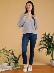 Kotty Women V-Neck Cardigan