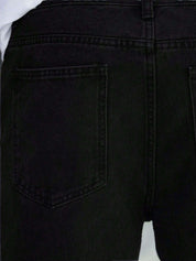 Kotty Men Regular Fit Low-Rise Clean Look Cotton Stretchable Jeans