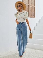 Kotty Women Flared High-Rise Stretchable Jeans