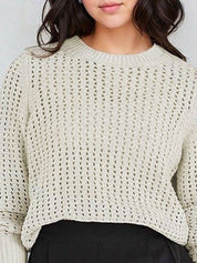 Kotty Women Open Knit Pullover