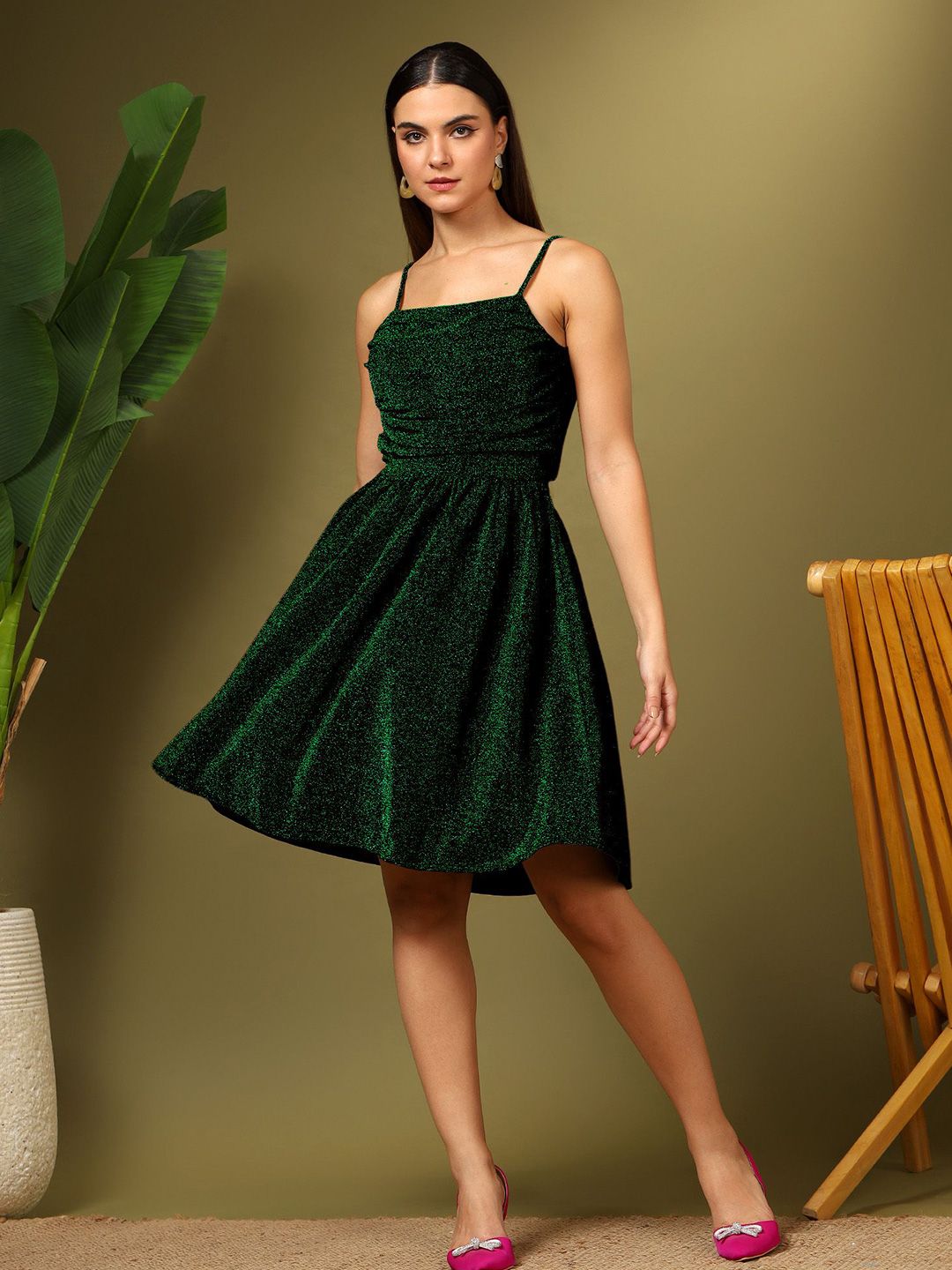 Kotty Women Embellished Fit & Flare Dress