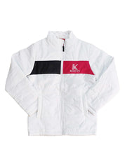 Kotty Boys White Colourblocked Outdoor Tailored Jacket