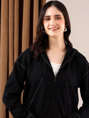 Kotty Women Cotton Hooded Sweatshirt