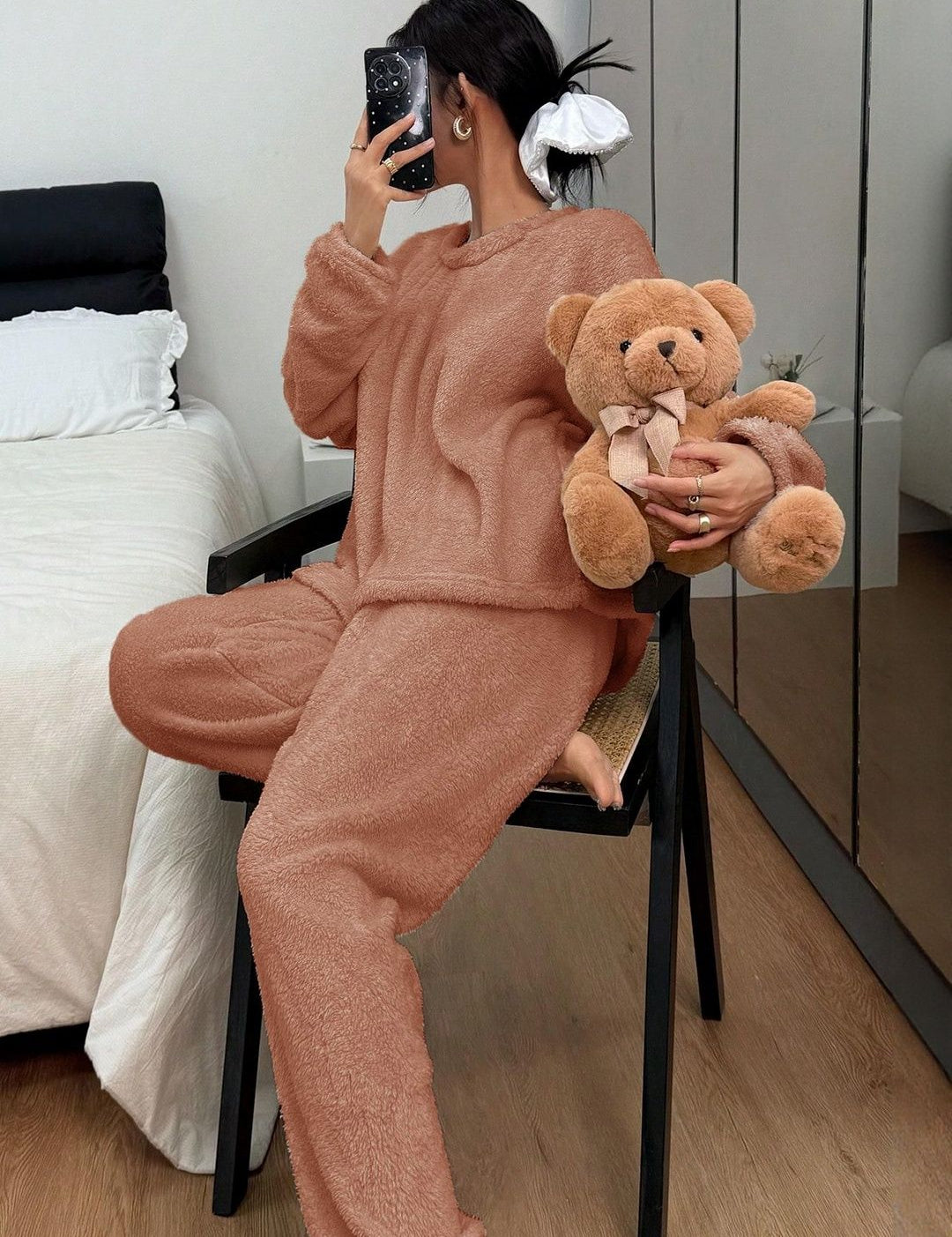 Kotty Round Neck Top With Trousers 