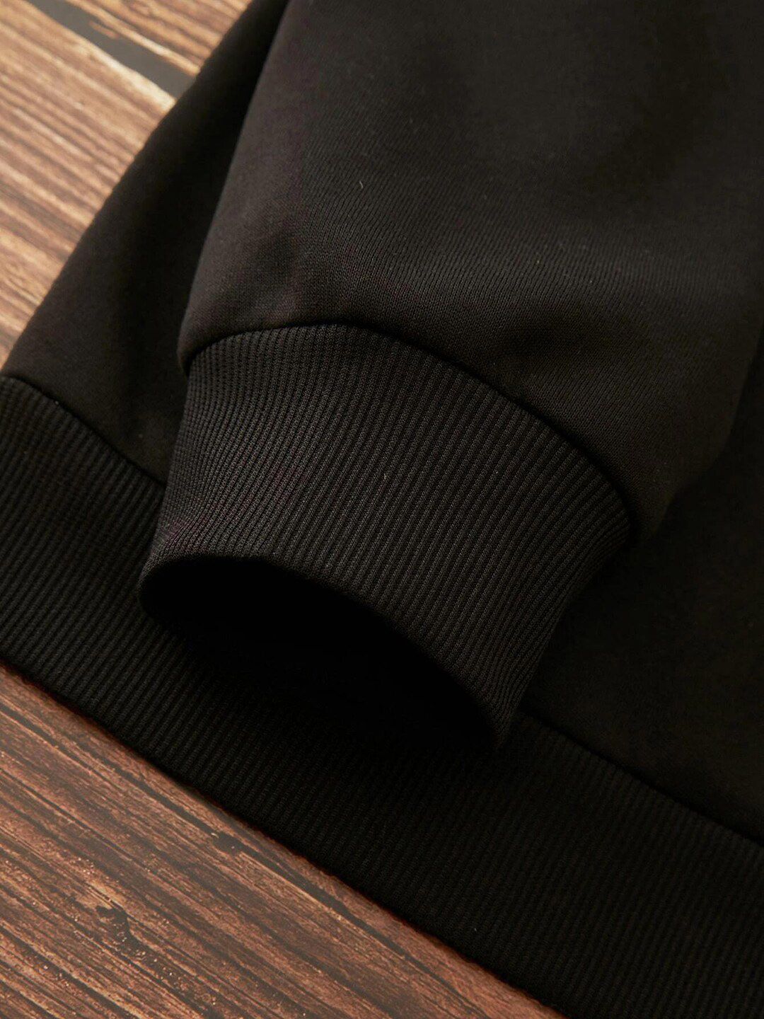 Kotty Typography Printed Fleece Sweatshirt