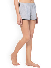 Kotty Women Grey Printed Lounge Shorts